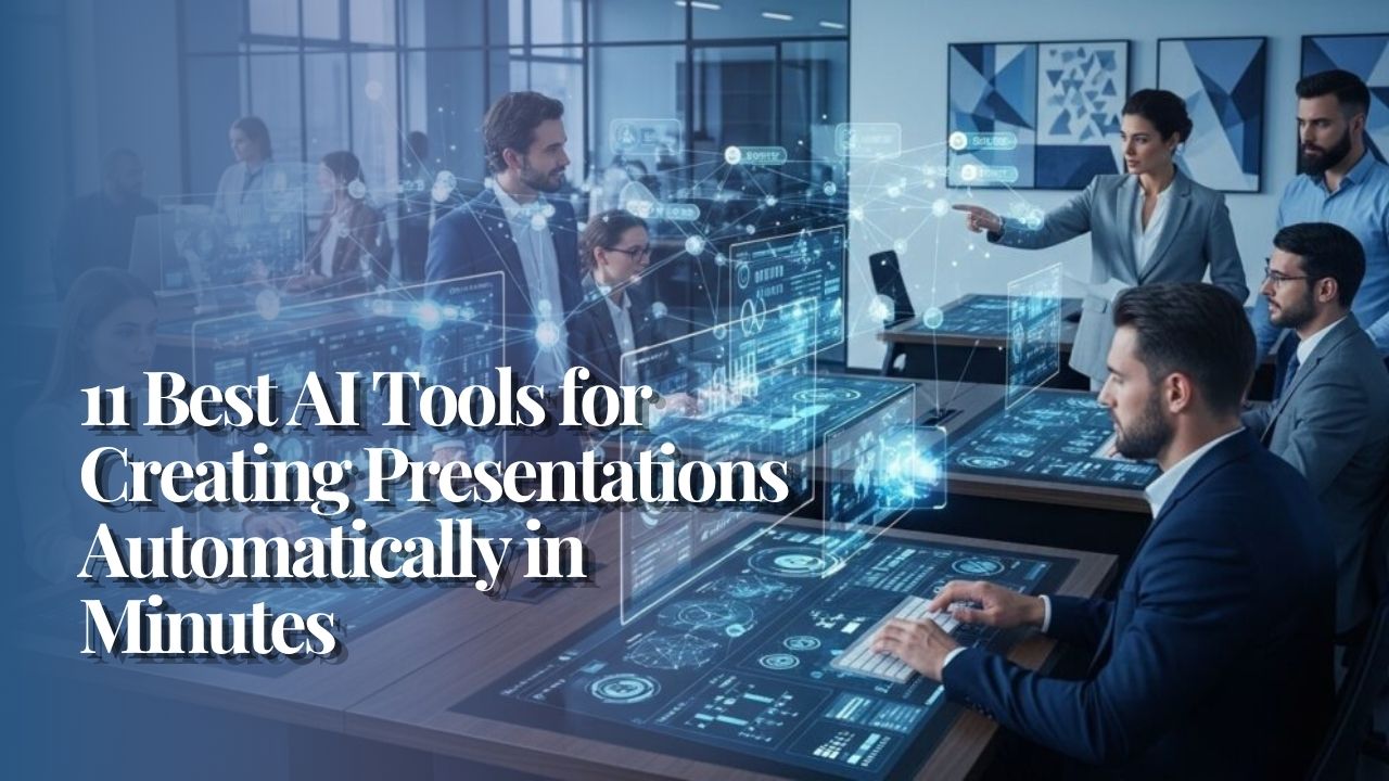 11 Best AI Tools for Creating Presentations Automatically in Minutes