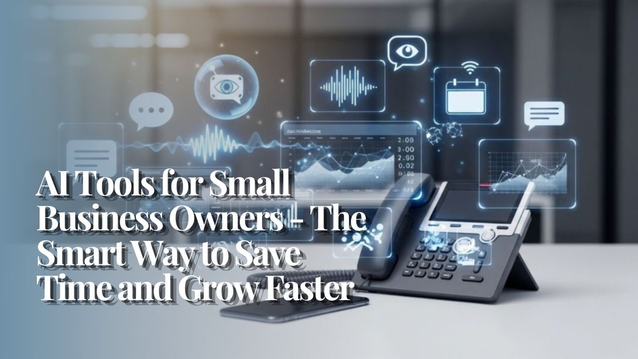 AI Tools for Small Business Owners - The Smart Way to Save Time and Grow Faster