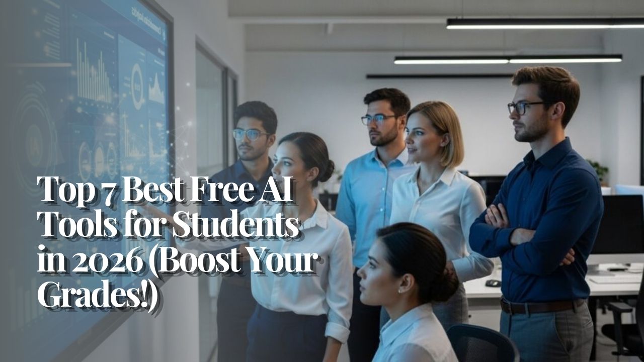 Top 7 Best Free AI Tools for Students in 2026 (Boost Your Grades!)