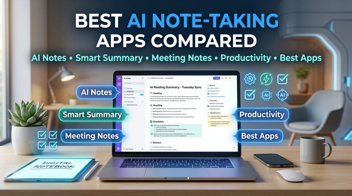 Best AI Note-Taking Apps Compared - Which One Should You Choose