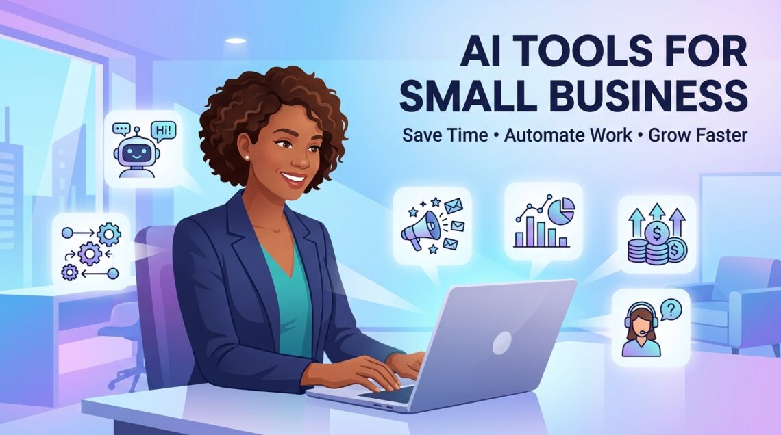 AI Tools for Small Business Owners - The Smart Way to Save Time and Grow Faster