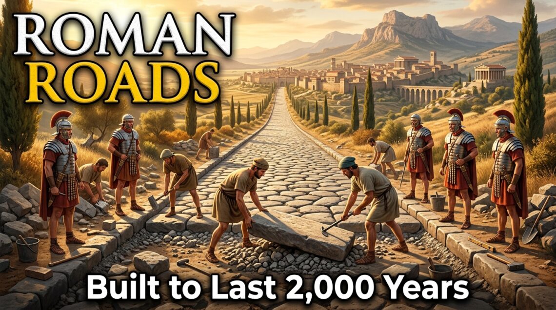 How Ancient Romans Built Roads That Still Exist After 2,000 Years