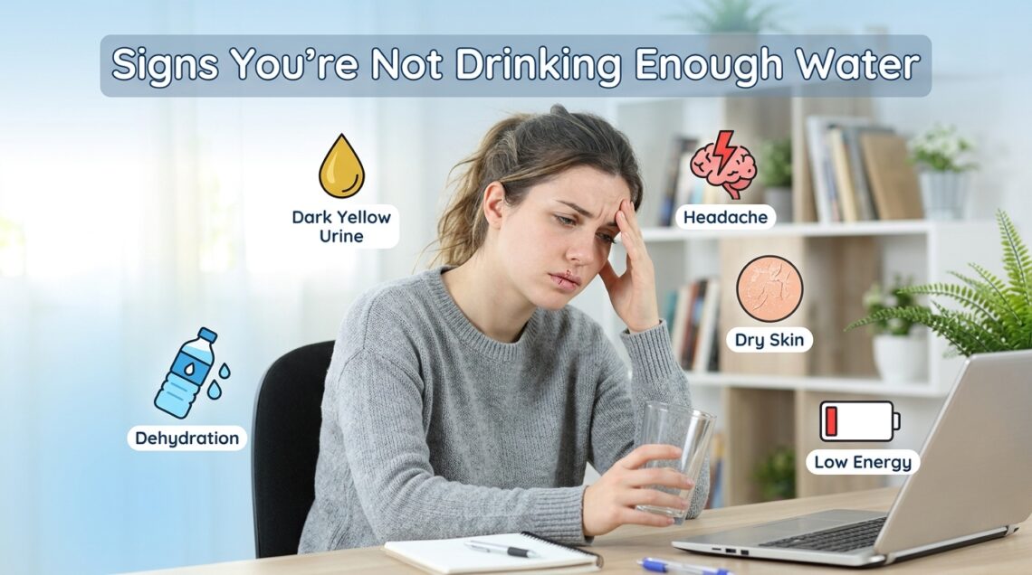 Signs You May Not Be Drinking Enough Water - Warning Signals Your Body Sends Every Day